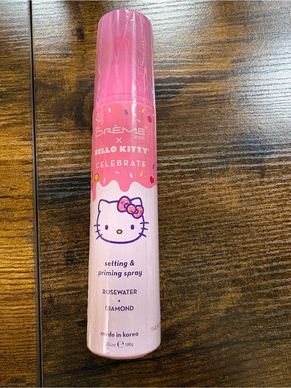 Hello Kitty Pink Setting & Priming Spray - Rosewater